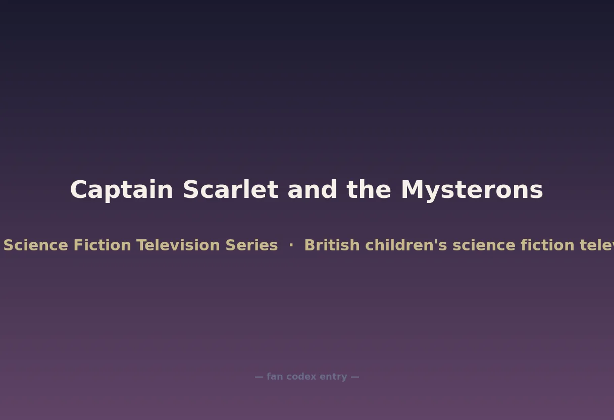 Captain Scarlet and the Mysterons